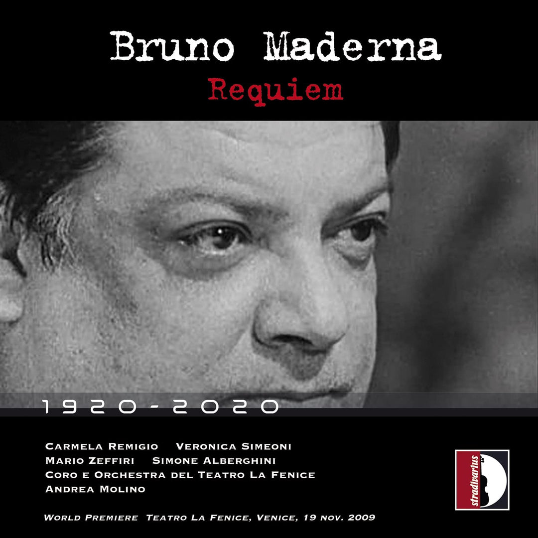 Maderna: Requiem [Carmela Remigio; Veronica Simeoni; Mario Zeffiri; Simone Alber [Audio-CD]