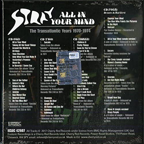 Stray – All In Your Mind: Die transatlantischen Jahre 1970–1974 [Audio-CD]