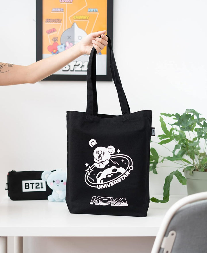 BT21 Official Merchandise Cotton Tote Bag - Cotton Shopping Bag