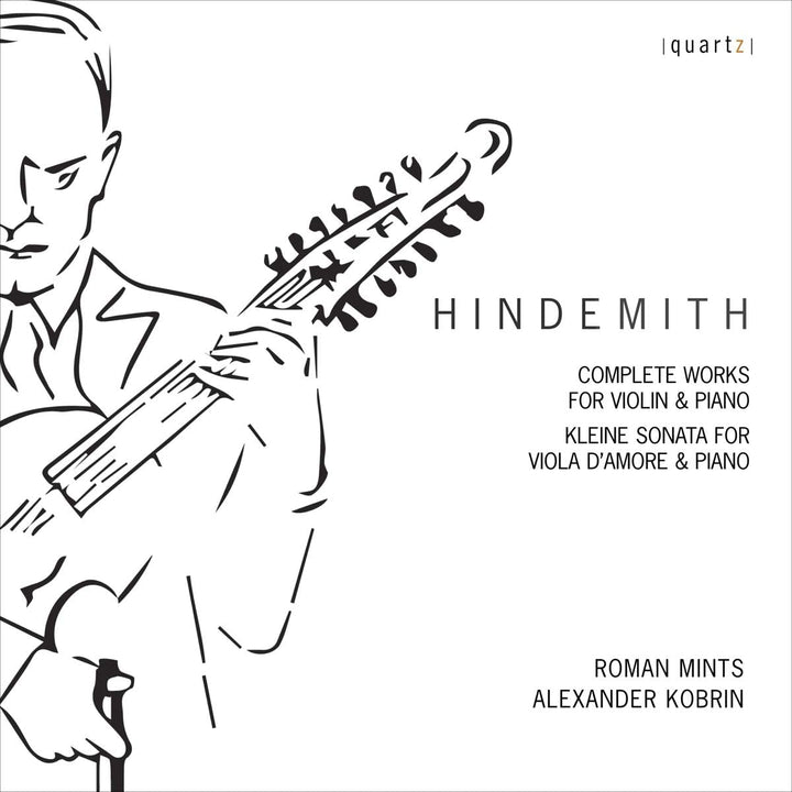 Roman Mints - Hindemith: Werke Violine und Klavier [Roman Mints; Alexander Kobrin] [Quartz: QTZ2132] [Audio CD]