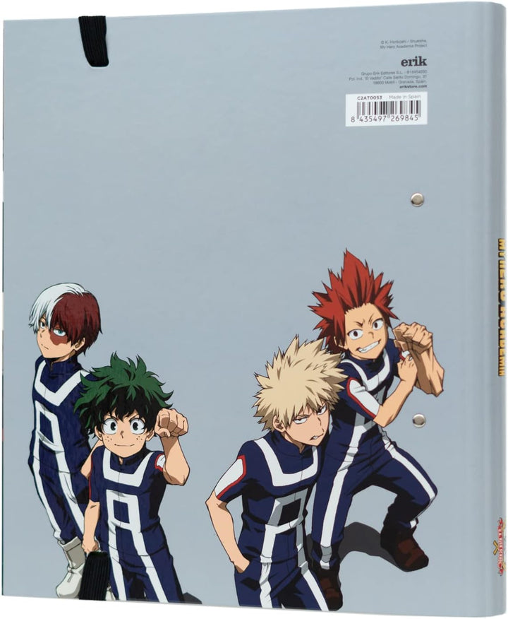 Grupo Erik My Hero Academia 2 Ring Binder - Premium A4 Folders Ring Binder