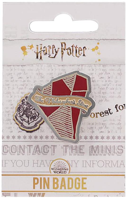 Genuine Harry Potter Philosopher's Stone Pin Badge Hogwarts