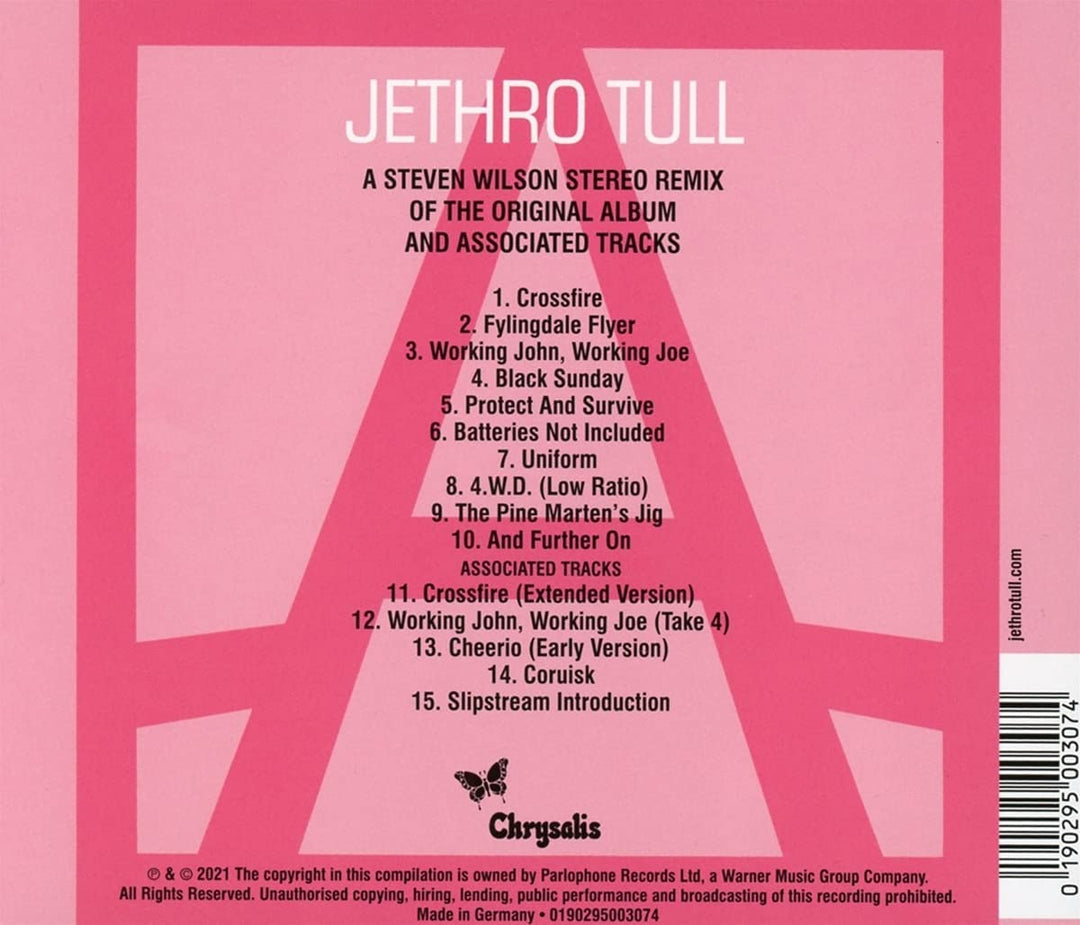 Jethro Tull – A (Steven Wilson Remix) [Audio CD]