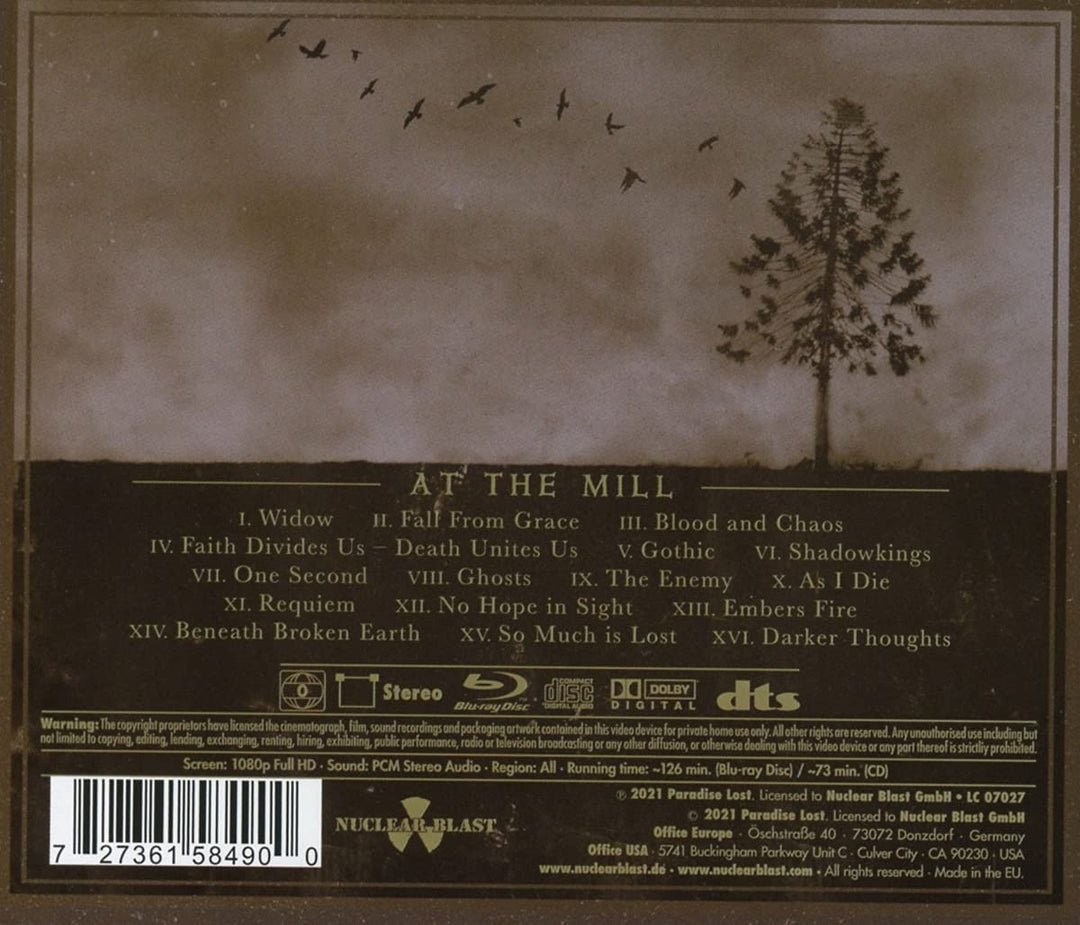 Paradise Lost - At The Mill [Audio CD]