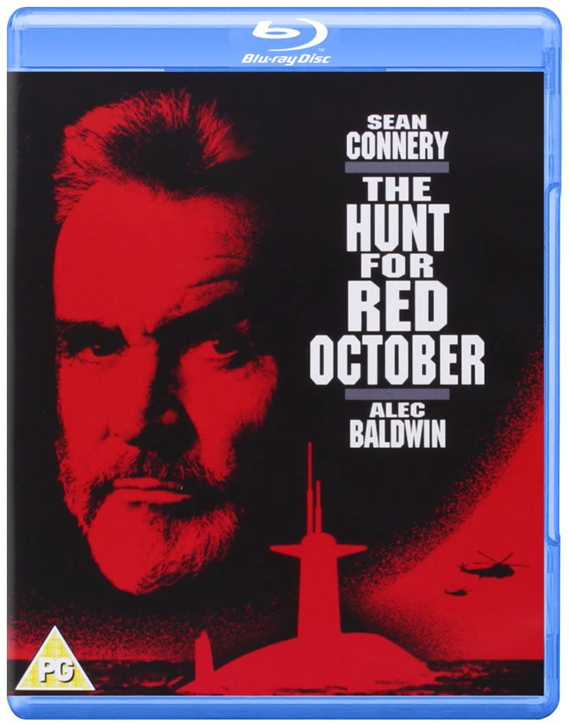 Die Jagd auf Roter Oktober [1990] [Region Free] – Thriller/Action [Blu-ray]