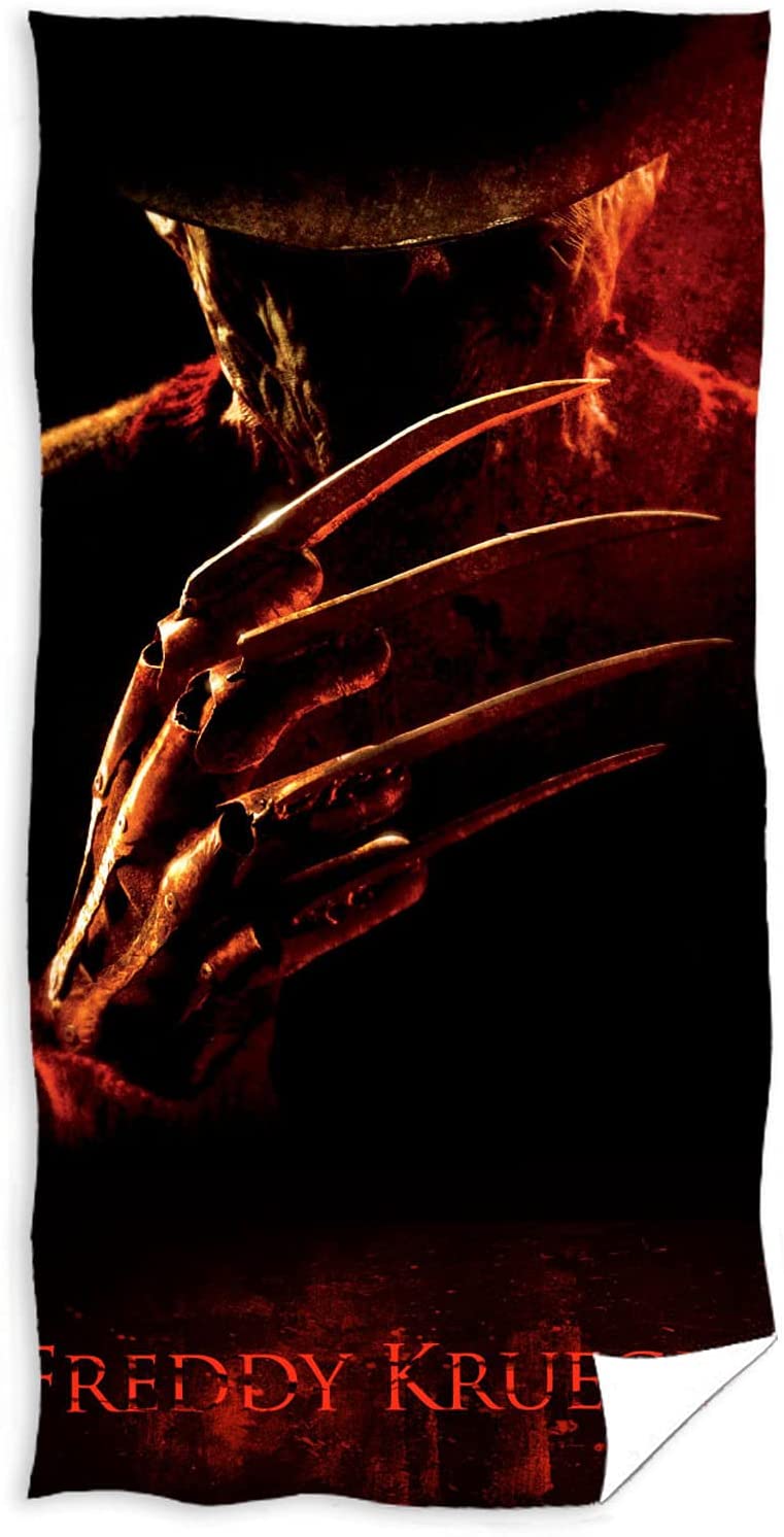 Horror Freddy Krueger Badetuch Strandtuch 70 x 140 cm