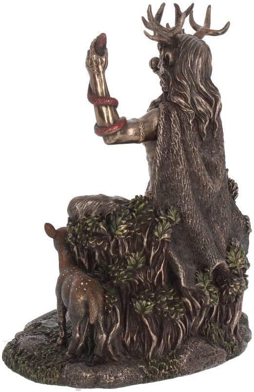 Nemesis Now Cernunnos und Tiere 23 cm Figur, Bronze