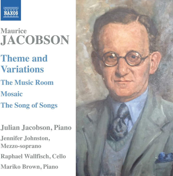 Julian Jacobson - Jacobson: Theme &amp; Variations [Julian Jacobson, Jennifer Johnston] [Naxos: 8571351] [Audio CD]