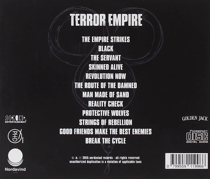 Terror Empire – The Empire Strikes Black [Audio-CD]