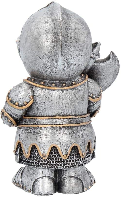 Nemesis Now Sir Chopalot Figur 16 cm Silber