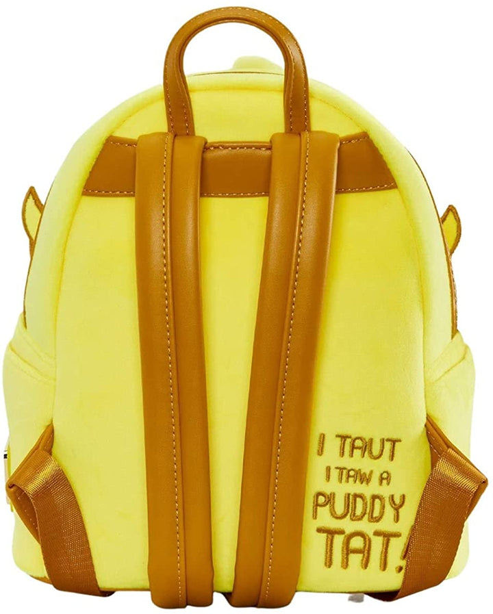 Loungefly Looney Tunes Tweety Bird Plüsch-Minirucksack