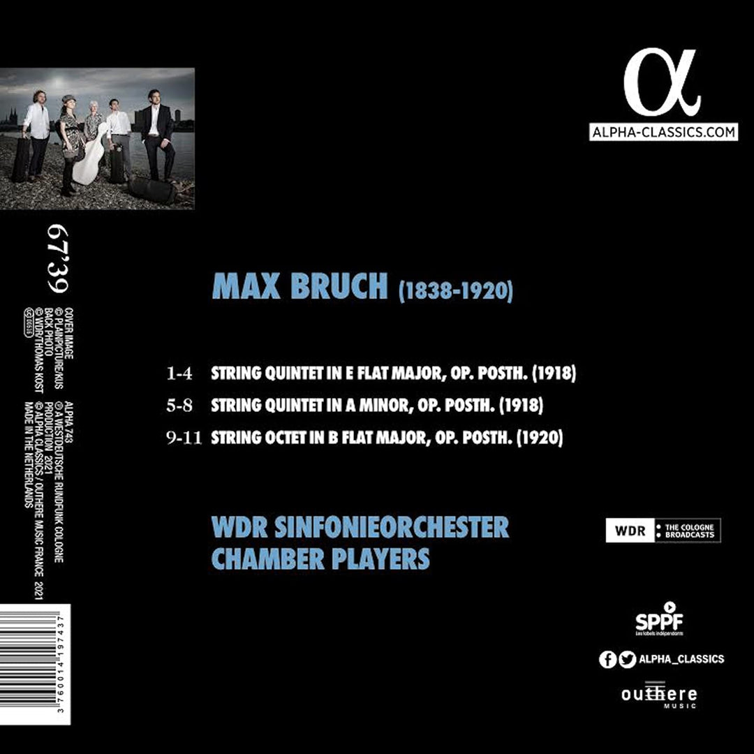 WDR Sinfonieorchester Chamber Players - Bruch: String Quintets &amp; Octet [Audio CD]