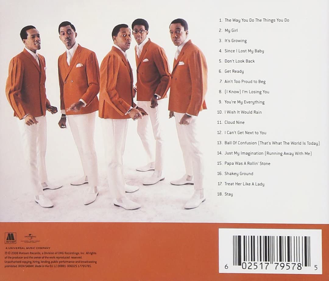 The Definitive Collection – Temptations [Audio-CD]