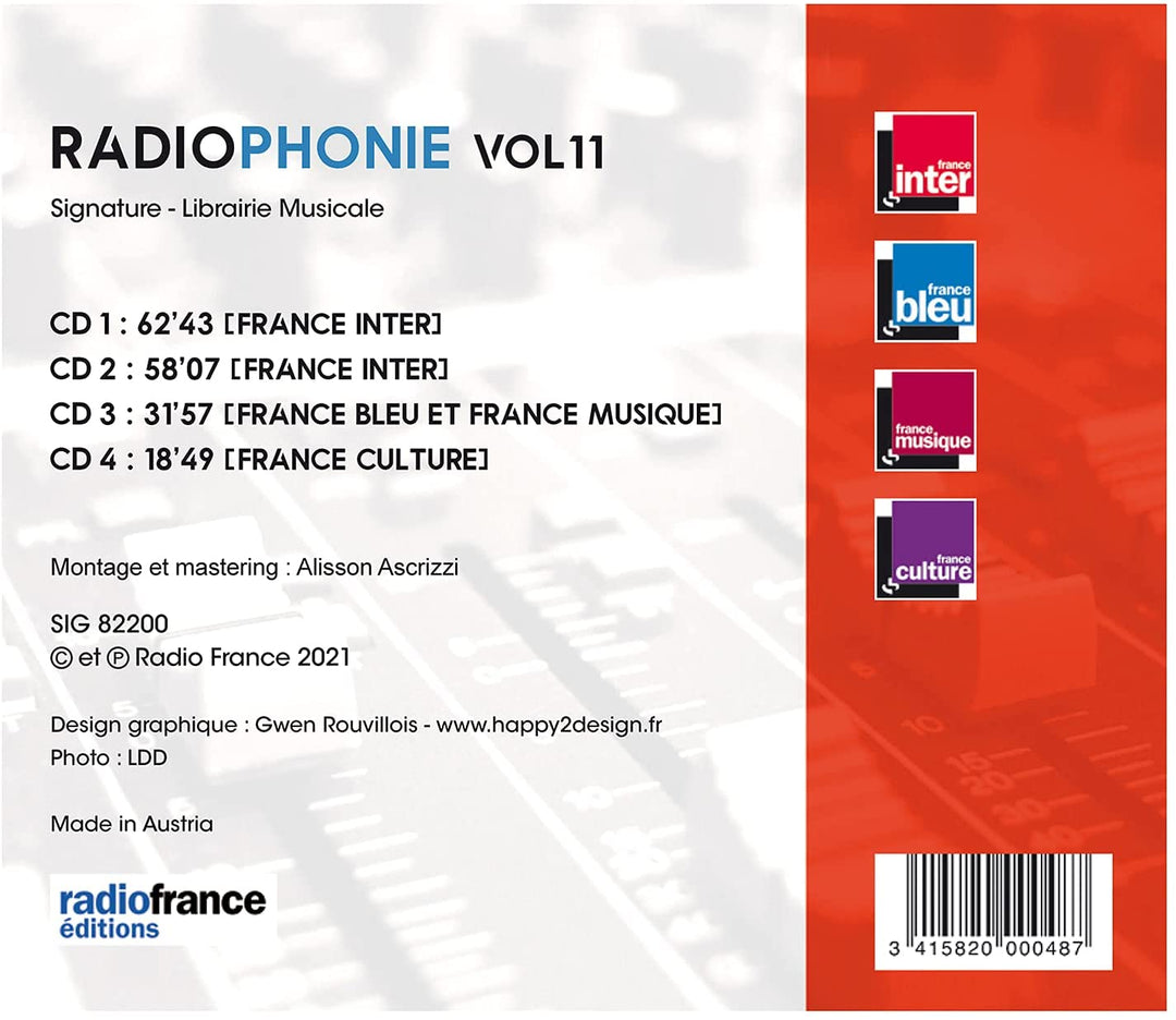 Radiophonie vol. 11 [Audio CD]