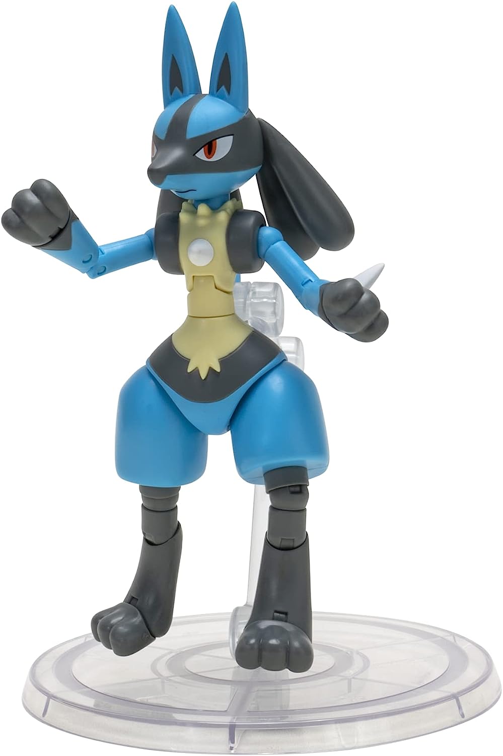 Pokémon 6" Select Super-Articulated Lucario Figure with 15 Points of Articulation