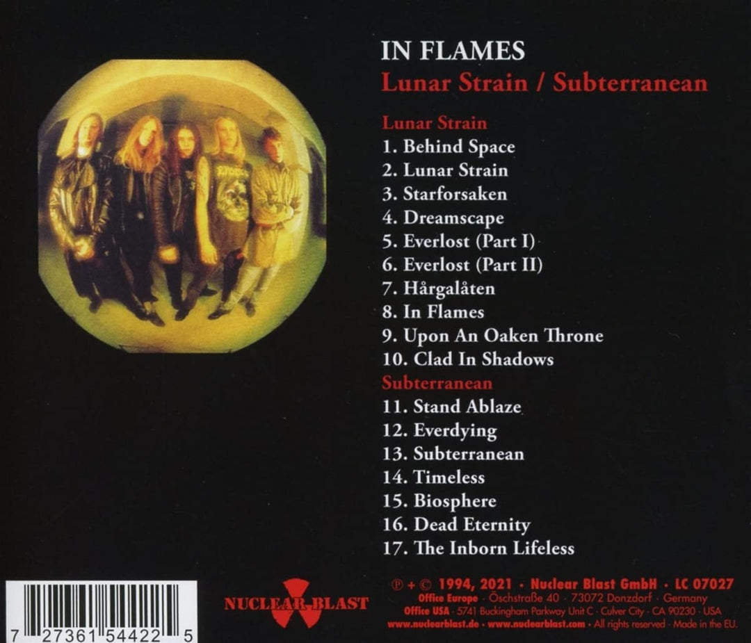 In Flames – Lunar Strain + Subterranean [Audio CD]