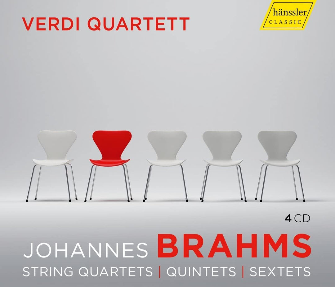 Brahms: Quartette/Quintette/Sextette [Verdi Quartett; Hermann Voss; Peter Buck; François Benda] [Hanssler Classic: HC16084] [Audio CD]