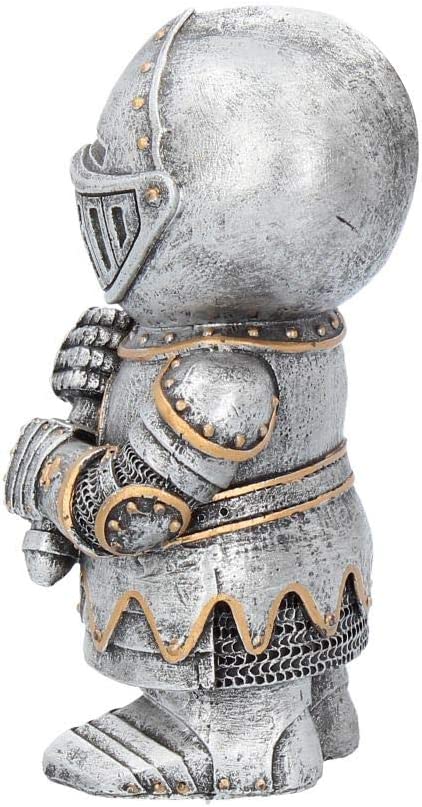 Nemesis Now Sir Chopalot Figur 16 cm Silber