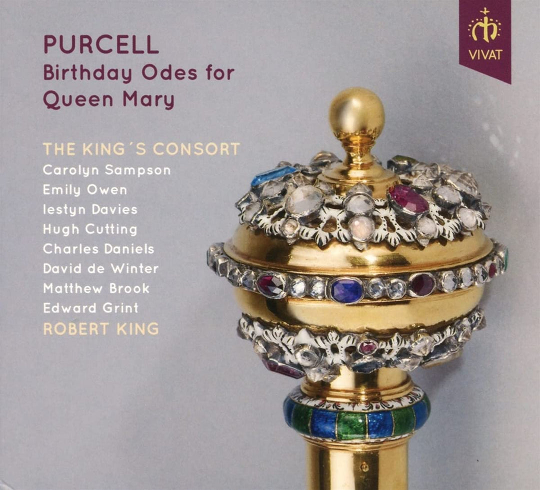 The King's Consort - Purcell: Birthday Odes for Queen Mary [Audio CD]