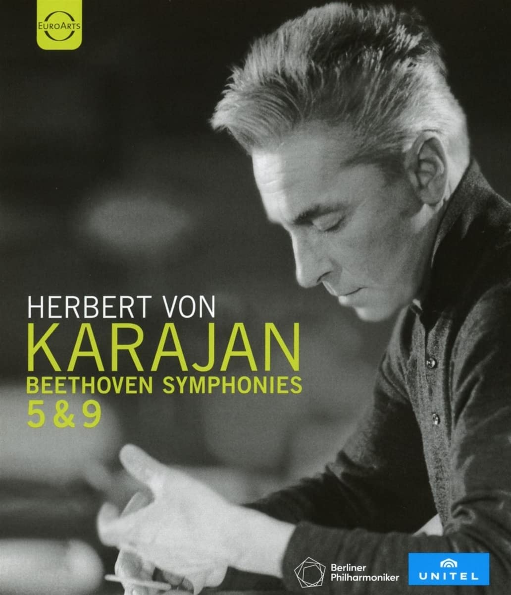 Herbert von Karajan - Beethoven-Symphonien Nr. 5 und 9 [2022] [Blu-ray]