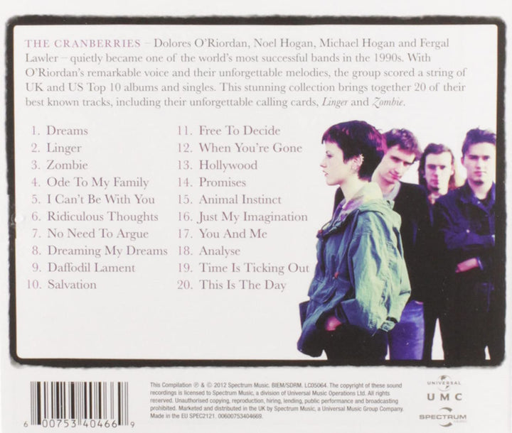 Dreams: The Collection – The Cranberries [Audio-CD]