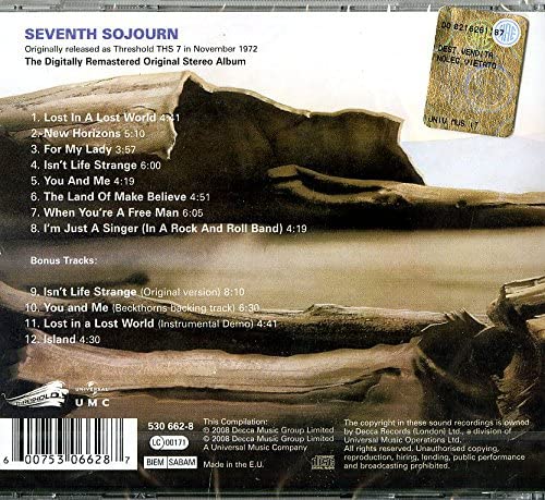 Seventh Sojournexplicit_lyrics – The Moody Blues [Audio-CD]