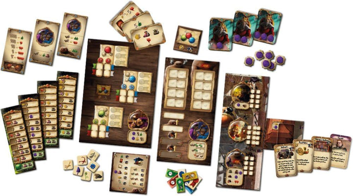 The King's Golem: Alchemists Expansion Board, Multicoloured