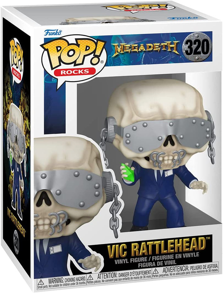 POP Rocks: Megadeth – Vic Rattlehead Funko 65772 Pop! Vinyl Nr. 320