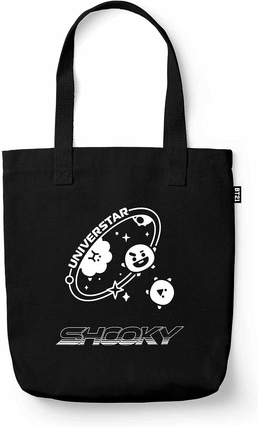 Grupo Erik BT21 Official Merchandise Cotton Tote Bag - Cotton Shopping Bag