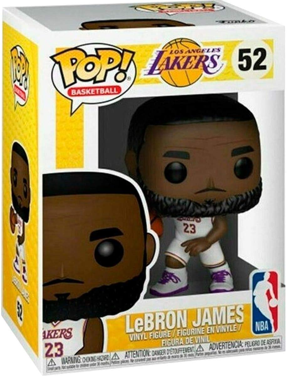 Los Angeles LA Lakers Lebron James Funko 37271 Pop! Vinyl #52