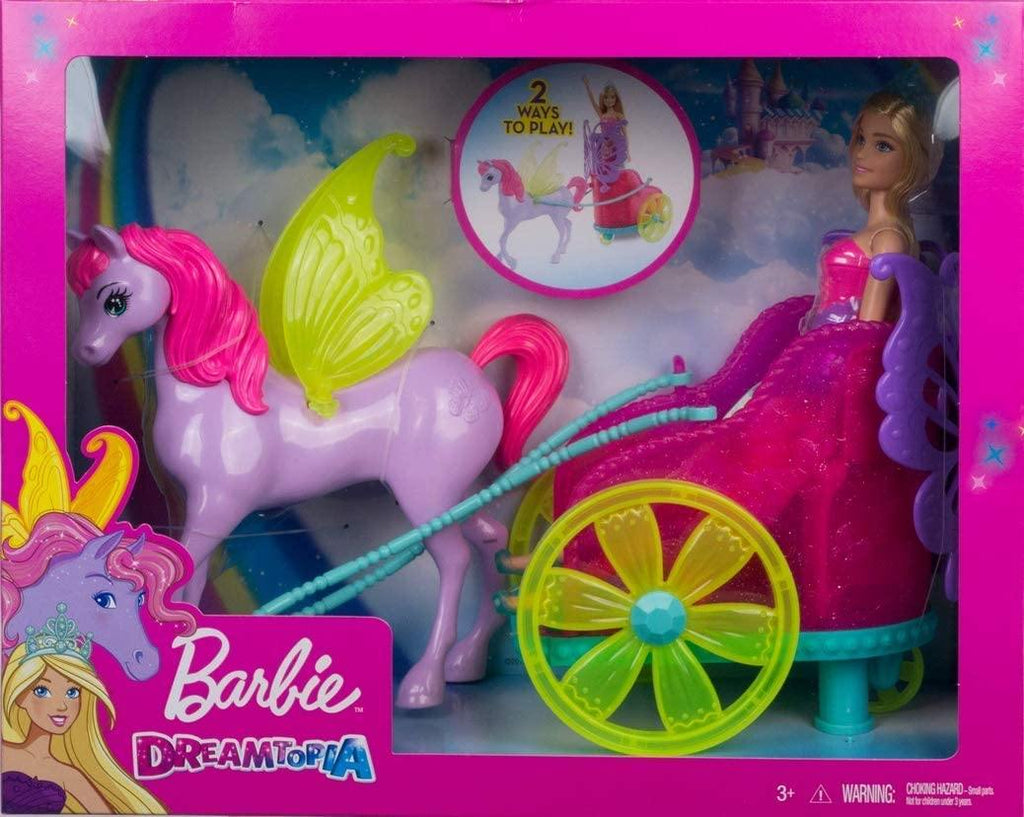 Barbie carruaje dreamtopia online