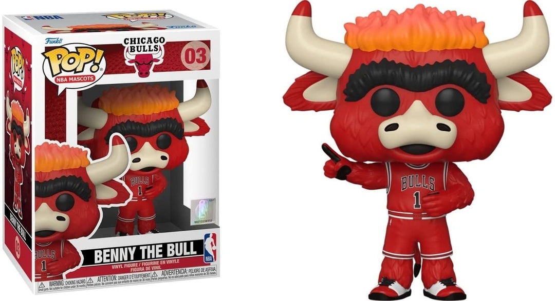 Chicago Bull Benny der Bulle Funko 52162 Pop! Vinyl #03