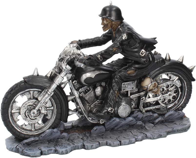 Nemesis Now Hell on the Highway James Ryman Figur, 20,5 cm, Schwarz, Kunstharz