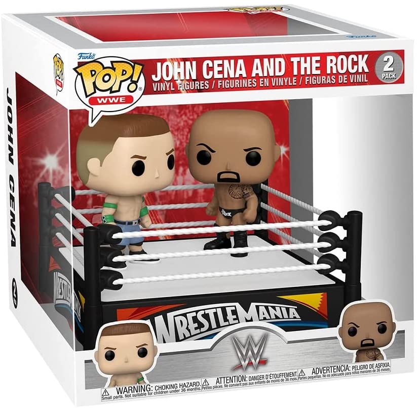 WWE John Cena und The Rock Funko 61463 Pop! Vinyl