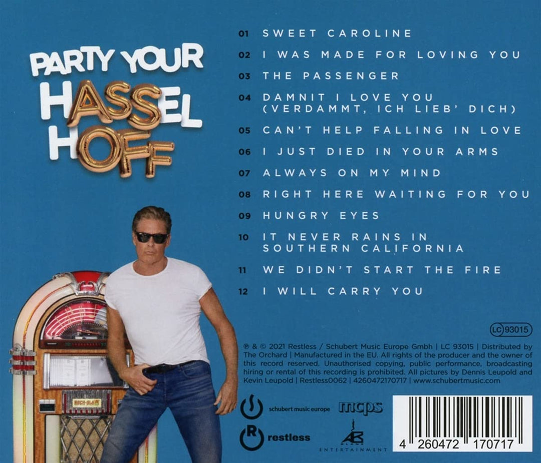 David Hasselhoff – Party Your Hasselhoff [Audio-CD]