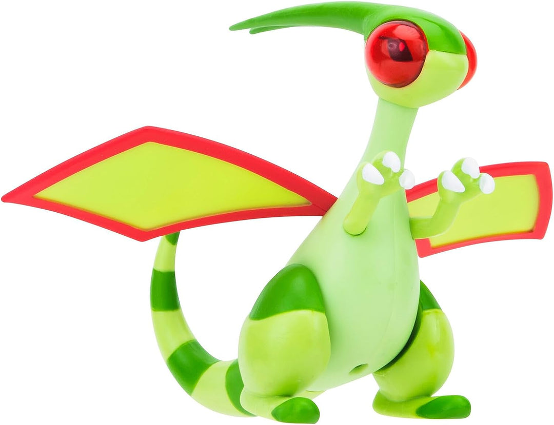 Pokémon PKW2671 verfügt über eine 11,4 cm große Flygon-Kampffigur mit Schlagflügelangriff