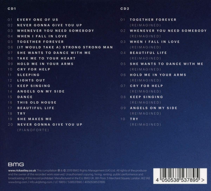 The Best of Me - Rick Astley [Audio CD]