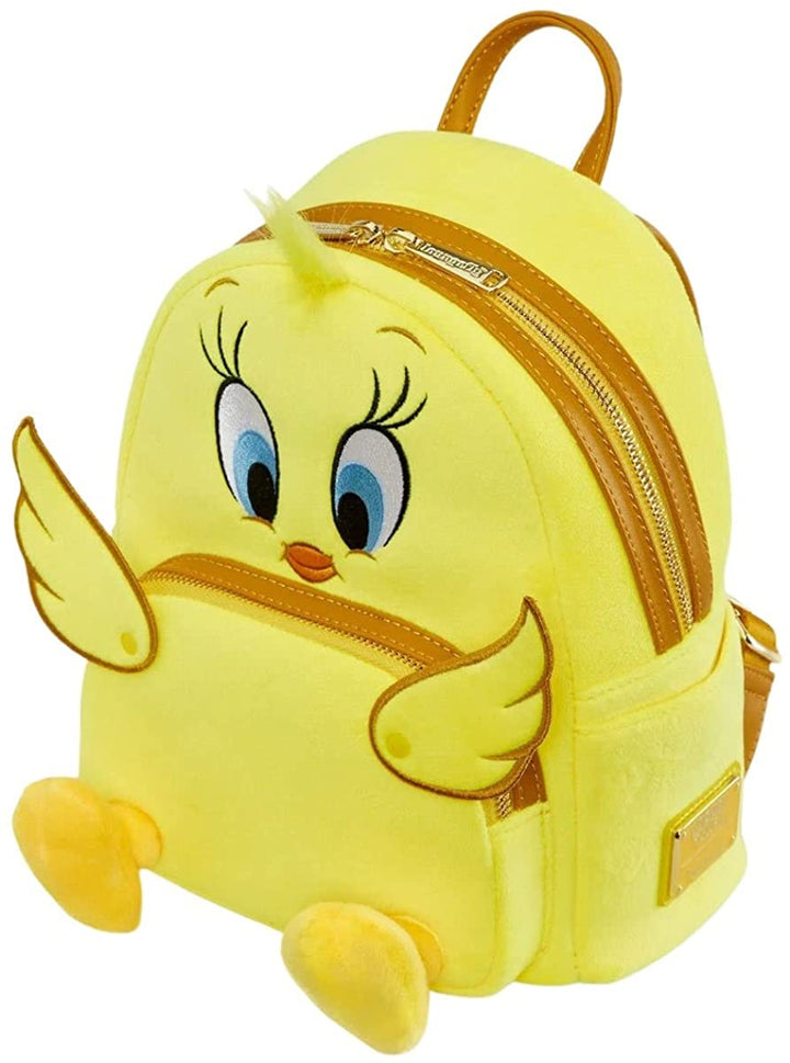 Loungefly Looney Tunes Tweety Bird Plüsch-Minirucksack