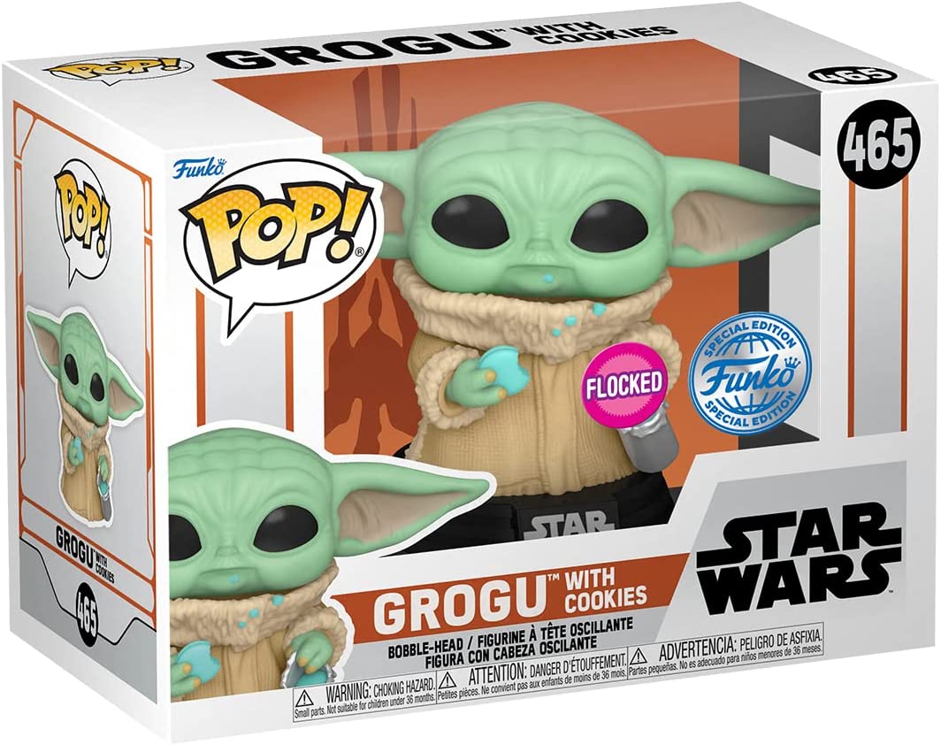 Funko POP &amp; TEE: Mando – Grogu mit Cookie – Medium