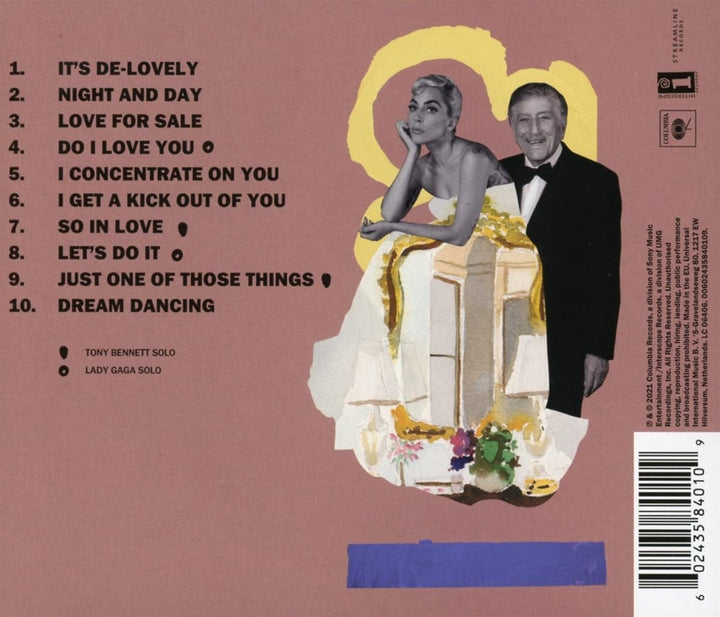 Tony Bennett &amp; Lady Gaga – Love For Sale [Audio-CD]