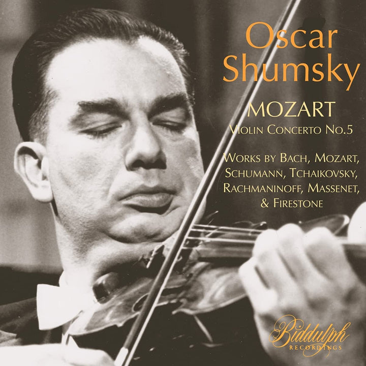 Mozart: Violinkonzert Nr. 5 [Oscar Shumsky] [Biddulph Recordings: 85006-2] [Audio CD]