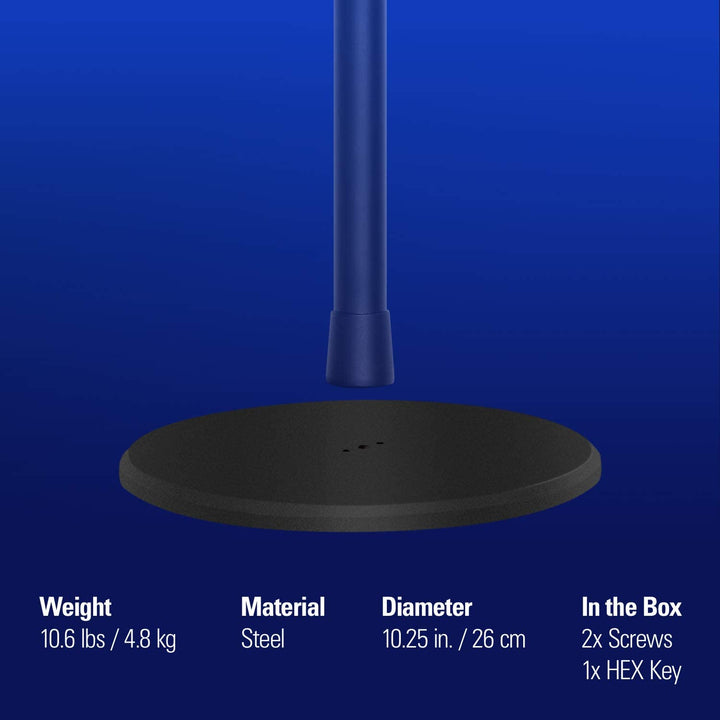 Elgato 10AAD9901 Weighted Base, Steel Base for Freestanding Application, 4.8 kg/