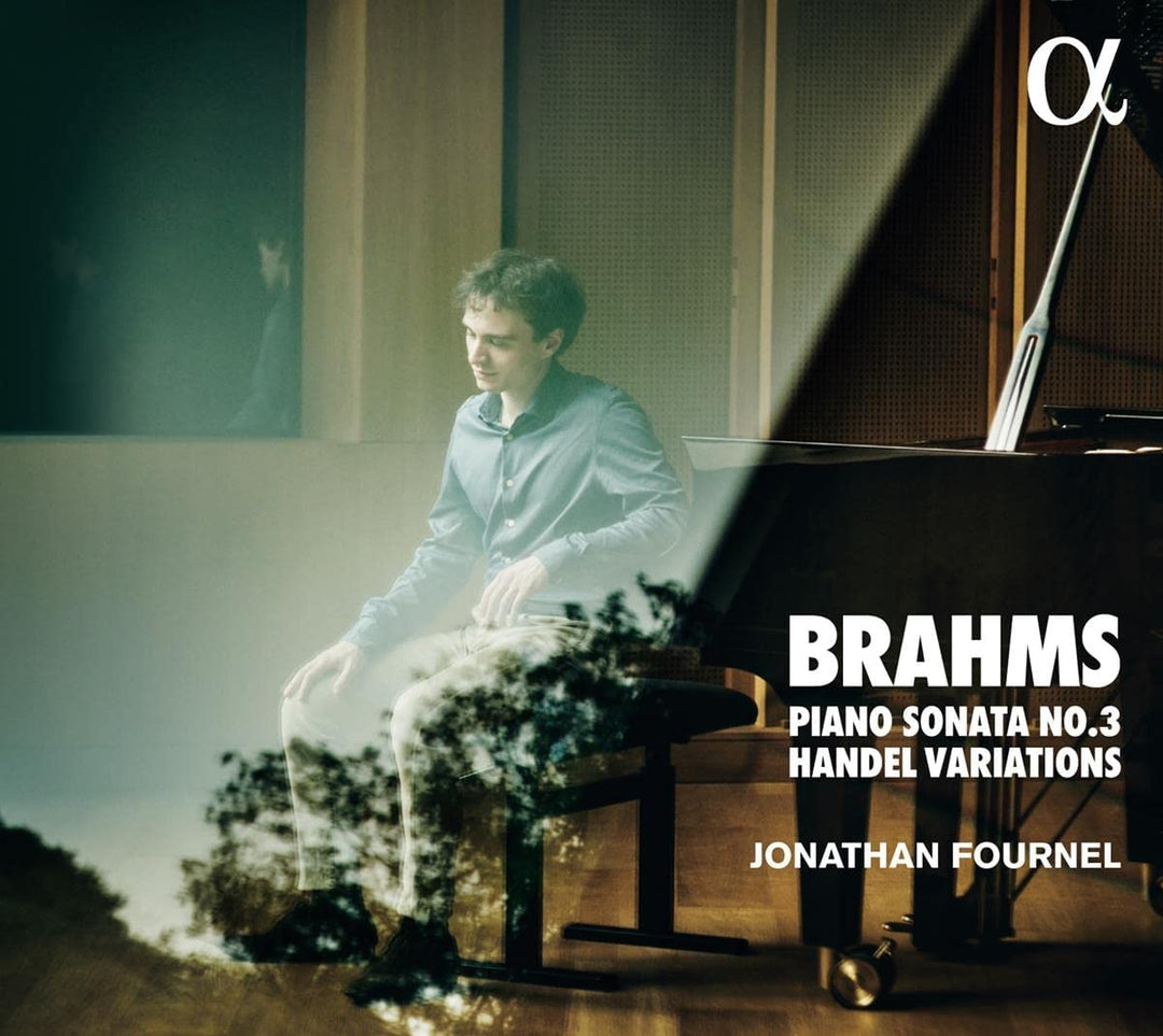 Jonathan Fournel – Brahms: Klaviersonate Nr. 3 Op. 5 &amp; ​​Händel-Variationen [Audio-CD]