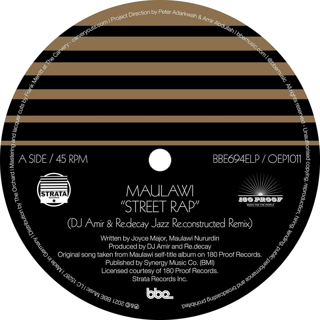DJ Amir - Street Rap (DJ Amir &amp; Re.decay Jazz Re.Constructed Remix) / Salsa (DJ Dez Salsa [Audio CD]