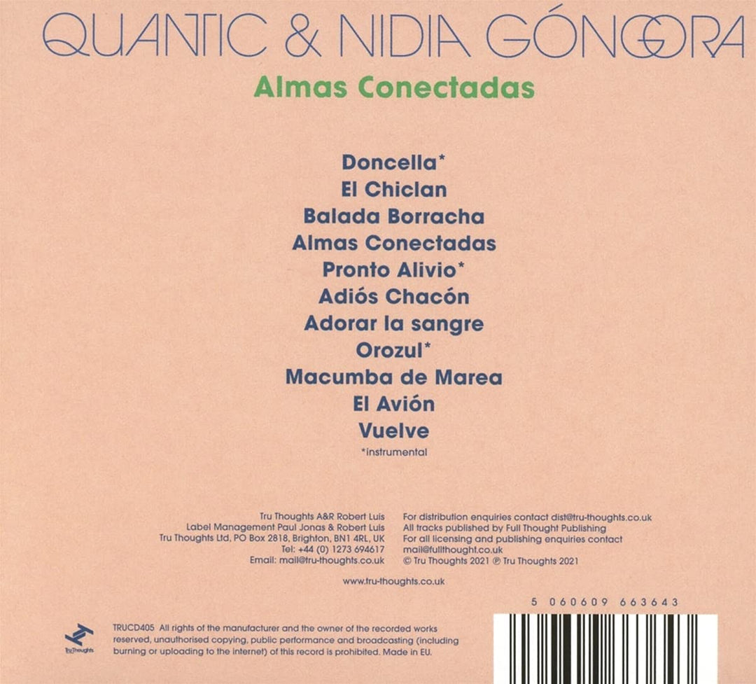 Quantic & Nidia Góngora - Almas Conectadas [Audio CD]