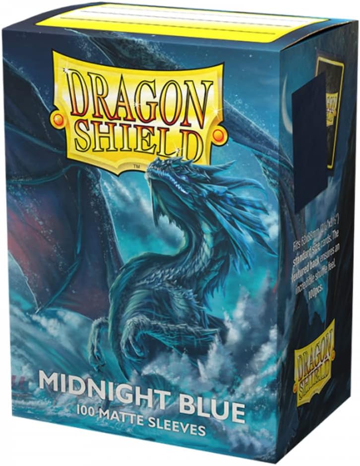 Dragon Shield Small Sleeves – Mattes Mitternachtsblau (60) 