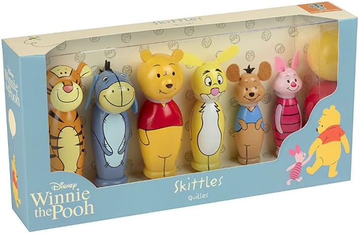 Orange Tree Toys Disney Pooh Winnie The Pooh &amp; Friends Holzkegel,