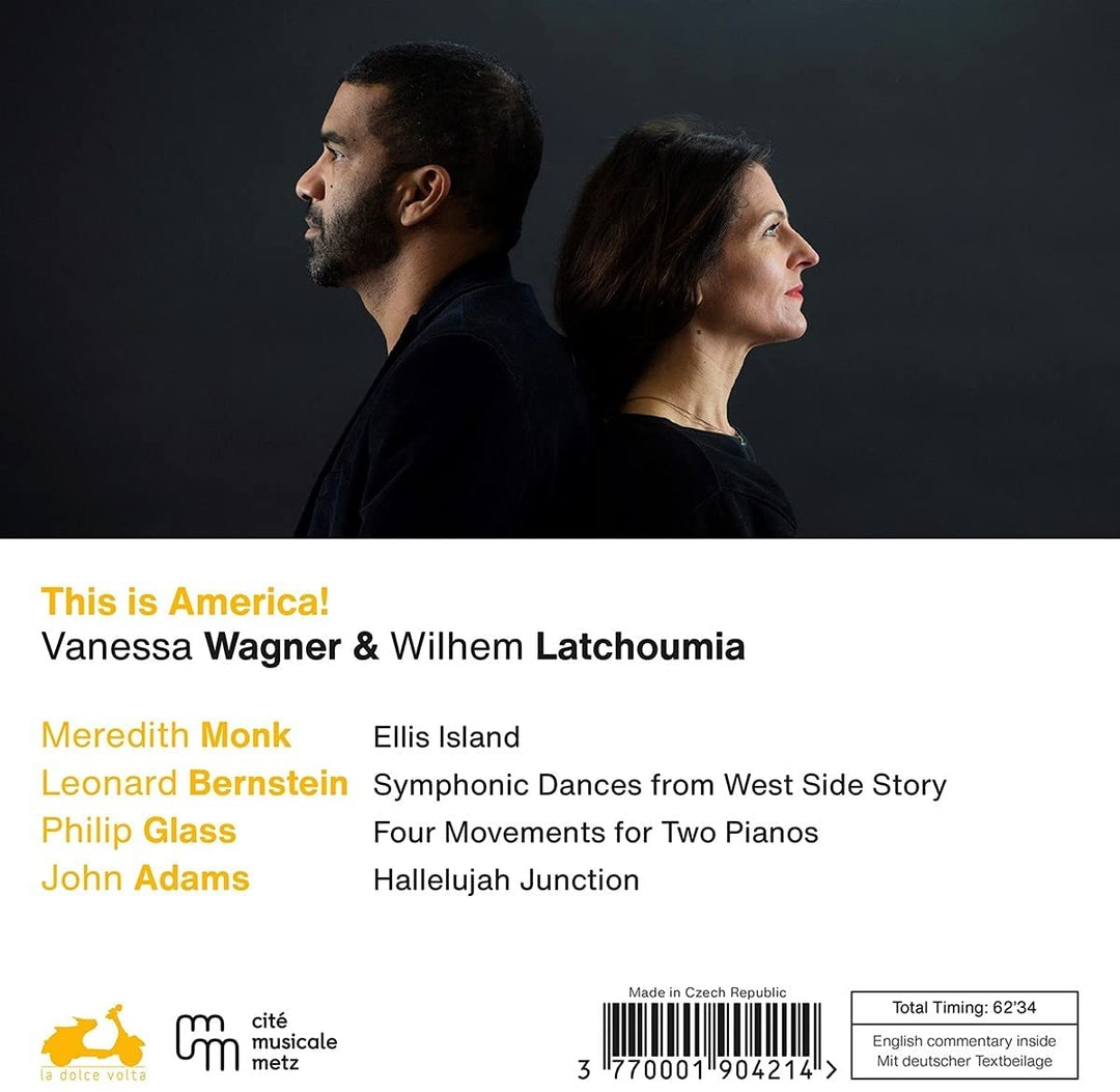 Vanessa Wagner/Wilhem Latchoumia: Das ist Amerika! [Audio-CD]