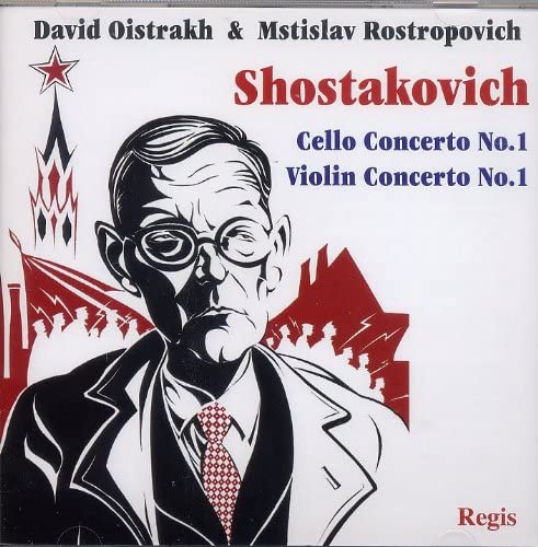 Schostakowitsch: Cellokonzert Nr. 1/Violinkonzert Nr. 1 – Rostropowitsch – David Oistrach [Audio-CD]