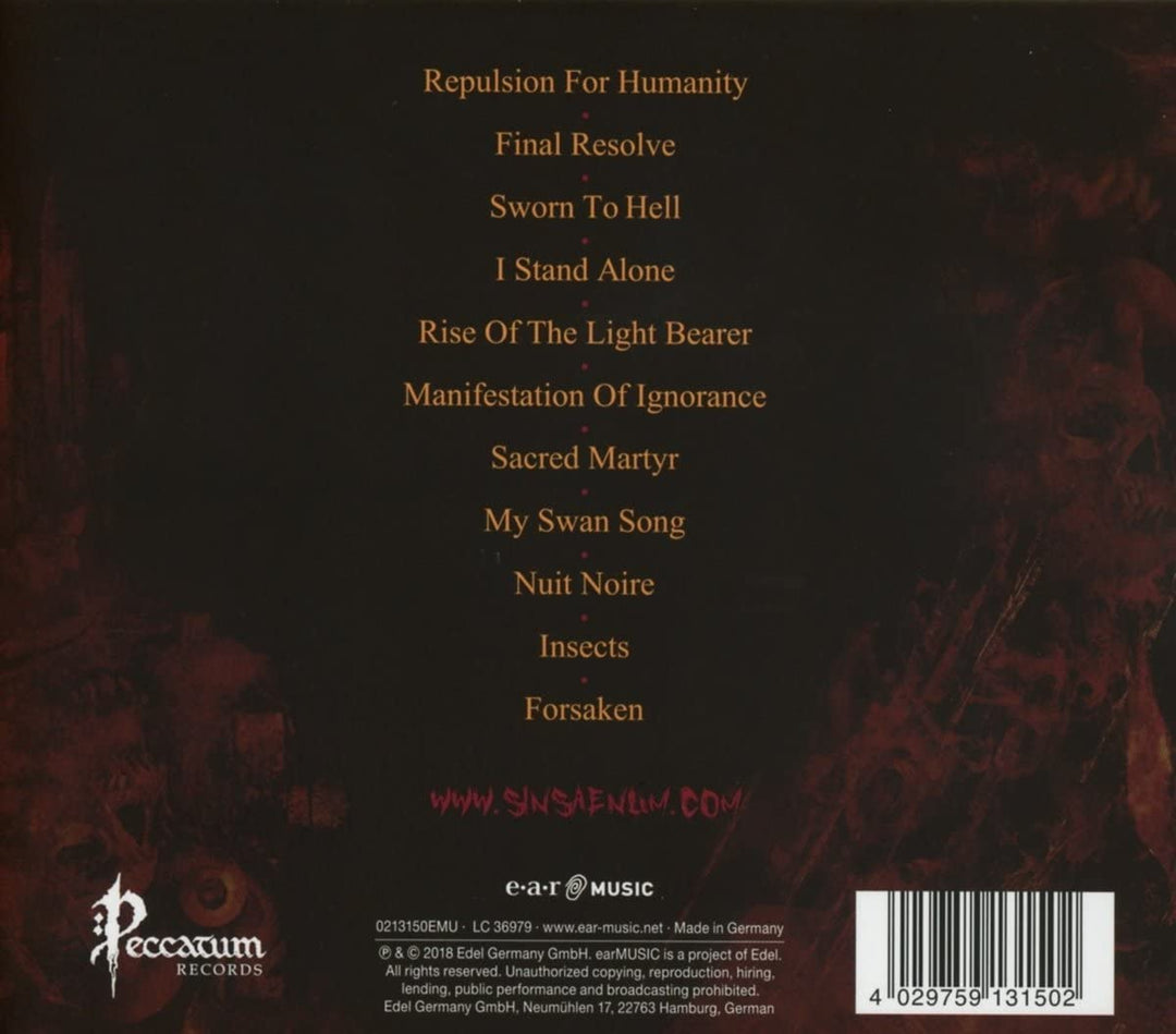 Sinsaenum – Repulsion For Humanity [Audio CD]